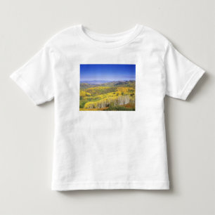 秋色のラウト国有林の近く トドラーTシャツ