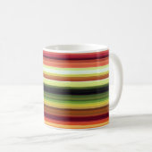 秋色の線 コーヒーマグカップ (正面右)