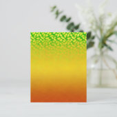 秋色グラデーション消え離れのスクラップブック紙 (スタンド正面)