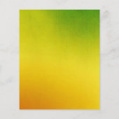 秋色グラデーション消え離れのスクラップブック紙 (裏面)