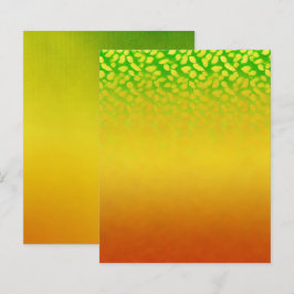 秋色グラデーション消え離れのスクラップブック紙