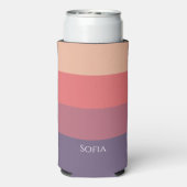 秋色ストライプの色 –  スリム缶クーラー (Seltzer裏面)