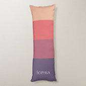 秋色ストライプの色 –  ボディピロー (裏面 (縦))