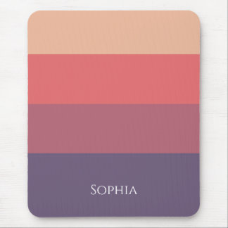 秋色ストライプの色 –  マウスパッド