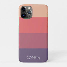 秋色ストライプの色 – iPhone 11 PROケース
