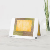 秋色ブロック カード (裏面)