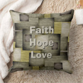 秋色ブロック クッション (ブランケット)