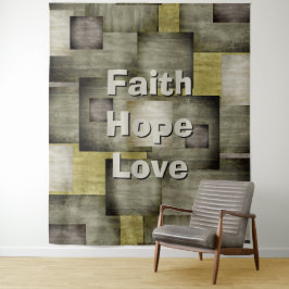 秋色ブロック タペストリー