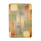 秋色ブロック バスマット (正面縦)