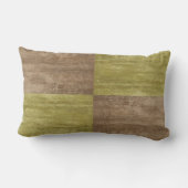 秋色ブロック ランバークッション (裏面)