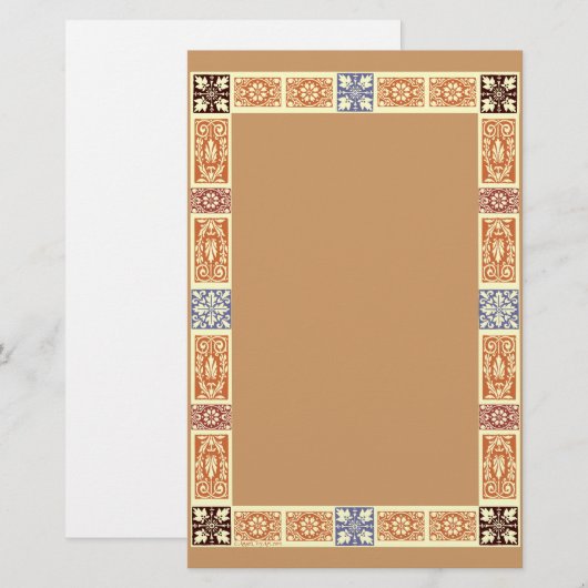 秋色文房具 便箋 (正面/裏面)