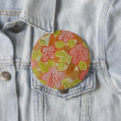 秋色花バッジ 缶バッジ (インサイチュ)