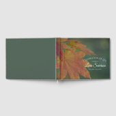 秋色離れのお祝い ゲストブック (全面)