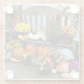 秋色 ガラスコースター (裏面)