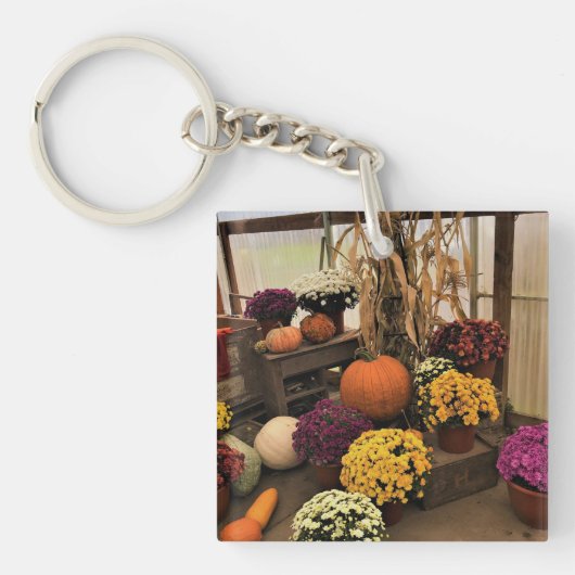 秋色 キーホルダー (正面)