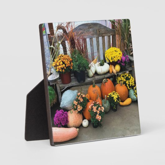 秋色 フォトプラーク (正面)