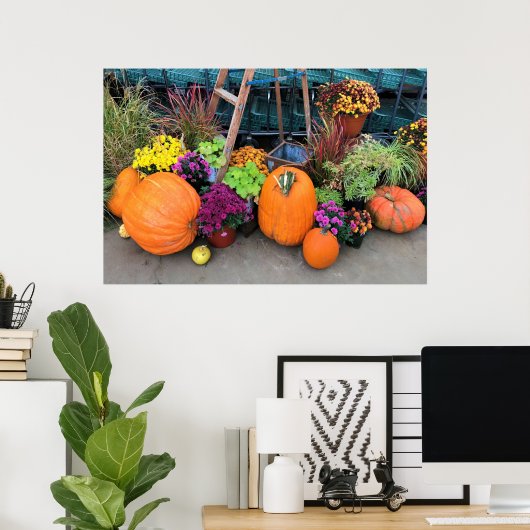 秋色 ポスター (ホームオフィス)