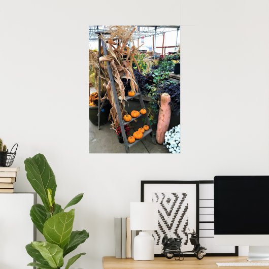 秋色 ポスター (ホームオフィス)