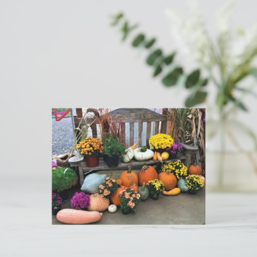 秋色 ポストカード (スタンド正面)