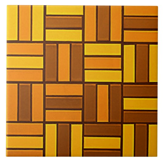 秋色、陶磁器一見はパターンをタイルを張りました タイル (正面)