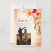 秋花サンキューカード サンキューカード (正面)