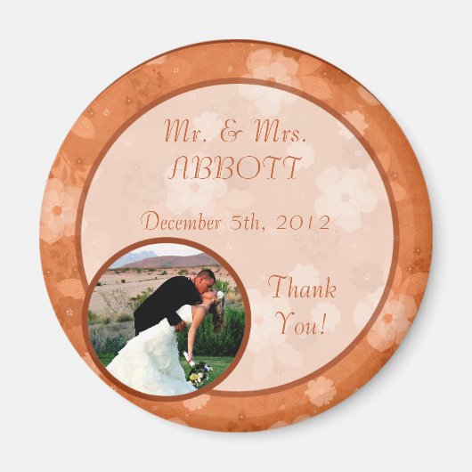 秋花フォトマグネット マグネット (正面)