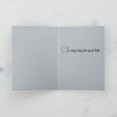 秋花悔やみや弔慰 カード (内部)