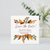 秋花模様セーブ・ザ・デート案内 セーブザデート (スタンド正面)