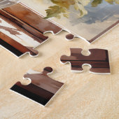 秋花菊パズル110個。20.32cm x 25.4cm ジグソーパズル (側面)