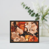 秋花葉書 ポストカード (スタンド正面)