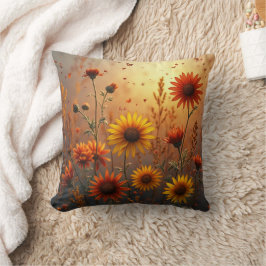 秋花装飾用クッション クッション