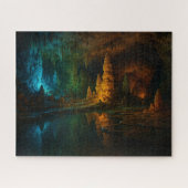 秋芳洞の幻想風景 / Fantastical View of Akiyoshido Cave ジグソーパズル (横)