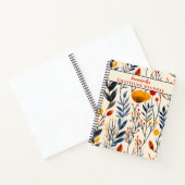 秋草及び野草フローラ ノートブック (内部)