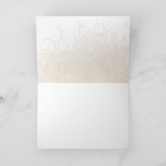 秋草 カード (内部)