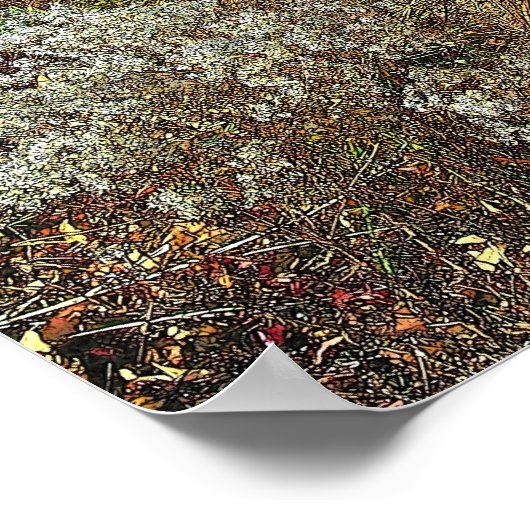 秋草 ポスター (角)