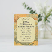 秋菊ファミリー懇親会カード シーズンポストカード (スタンド正面)