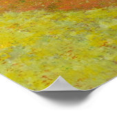 秋落ちた葉 ポスター (角)