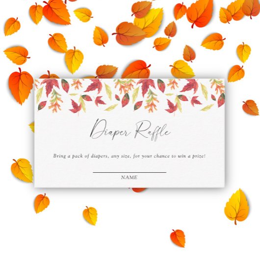 秋葉のおむつ男女兼用ラッフル エンクロージャーカード