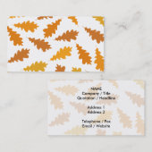 秋葉のパターン 名刺 (正面/裏面)
