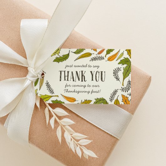 秋葉の感謝祭 ギフトタグ