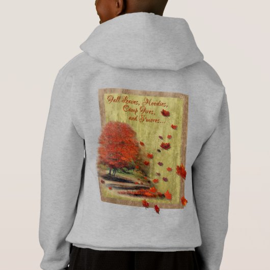 秋葉の景色 (裏面)