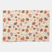 秋葉の秋の感謝祭 キッチンタオル (横)