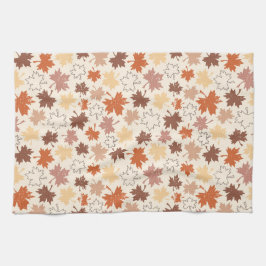 秋葉の秋の感謝祭 キッチンタオル