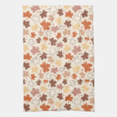 秋葉の秋の感謝祭 キッチンタオル (縦)