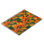 秋葉の秋の模様 ノートブック (左側)