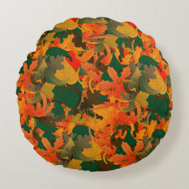 秋葉の装飾用クッションの落型 ラウンドクッション