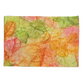 秋葉の雨 枕カバー (裏面-左)