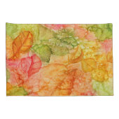 秋葉の雨 枕カバー (裏面-右)