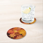 秋葉の黄金 ラウンドペーパーコースター (インサイチュ)