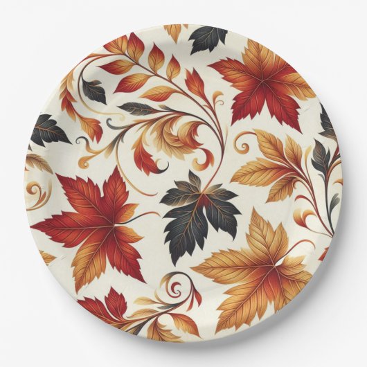 秋葉の ペーパープレート (正面)